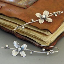 

Simple Bohemia Flower Branch Dangle Earrings Female Statement Drop Earrings Party Fashion Jewelry For Women Wholesale