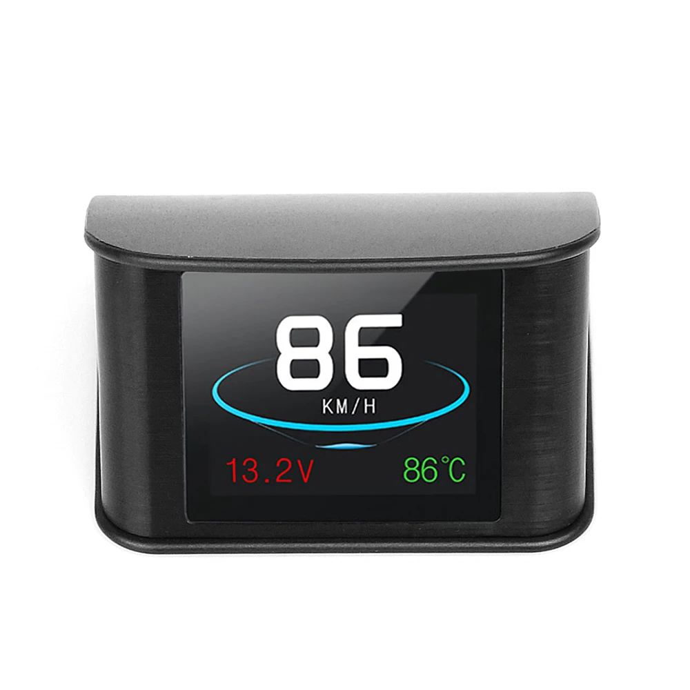 Hud OBD2 компьютерный автомобильный проектор скорости цифровой измеритель скорости Дисплей Расход топлива Датчик температуры диагностический инструмент