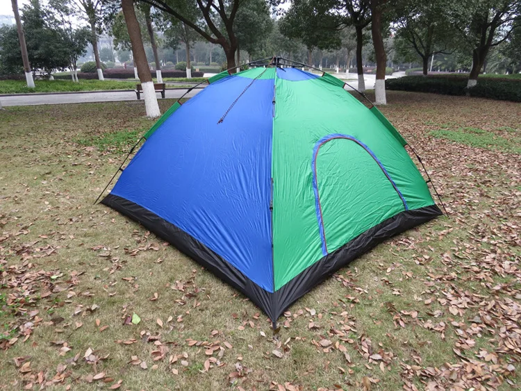 

Polar Cold Mountain Outdoor Automatic Tent Single Layer Tent Water Resistant Quick Opening Account Double Three Four-people Auto