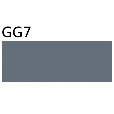 TOUCHFive двойной головкой маркеры манга Дизайнерские товары для рукоделия; черные туфли на основе жирных спирт маркеры фломастер для скетчей Рисовальщик - Цвет: GG7-green grey