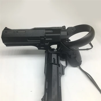 

For Oculus Quest / Rift S VR Touch Controller Grips Game Shooting Gun Left & Right Revolver Shooting Model Gun Accessories