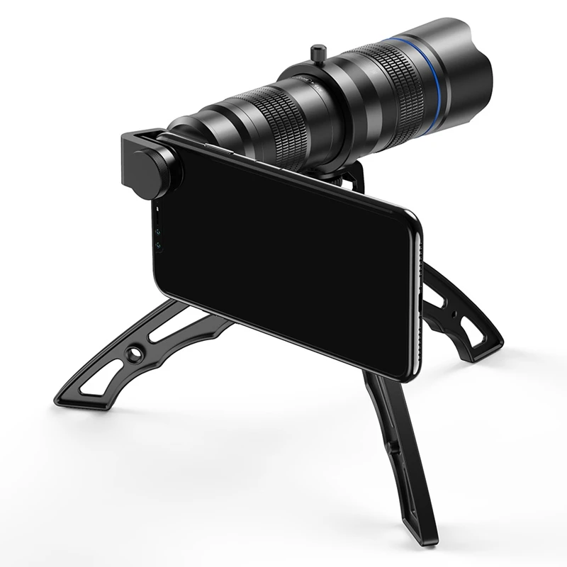 20-40X Telephoto Zoom Lens Monocular+Selfie Tripod