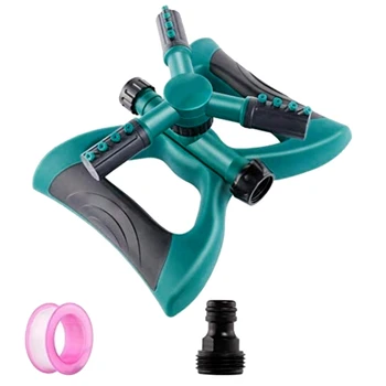 

Garden Sprinkler, 360 Degree Rotating Lawn Sprinkler with a Large Area Of Coverage Adjustable, Weighted Gardening Watering Syste