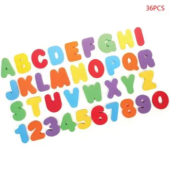 

36 Pcs Learn Bath Toy Floating Foam Letters and Numbers Baby Kids Water Toys Soft EVA