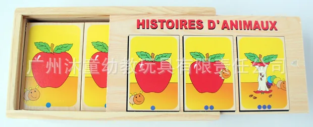 

Wooden Things Events Development Process Logic Order with Pictures Storytelling Montessori Children Early Childhood Educational