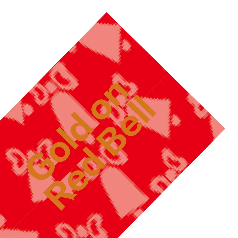 Gold on Red Bell