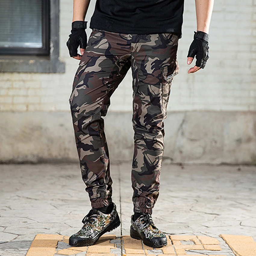 Men CP Black Camouflage Military 