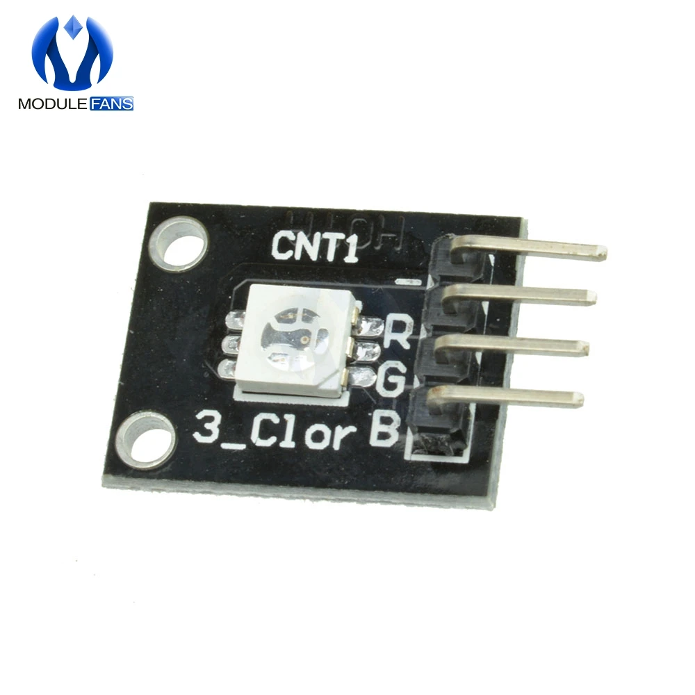 5 шт. KY-009 5050 ШИМ RGB SMD СВЕТОДИОДНЫЙ модуль 3 цвета светильник для Arduino MCU Raspberry CF Diy электронный модуль Diy комплект печатной платы