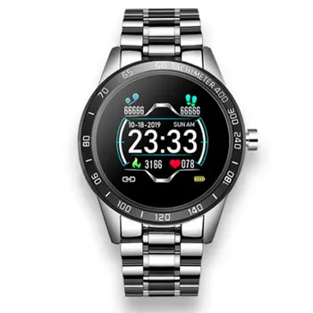 

Steel belt multifunctional smart watch Information reminder Multiple sports modes smart watch One-click detection