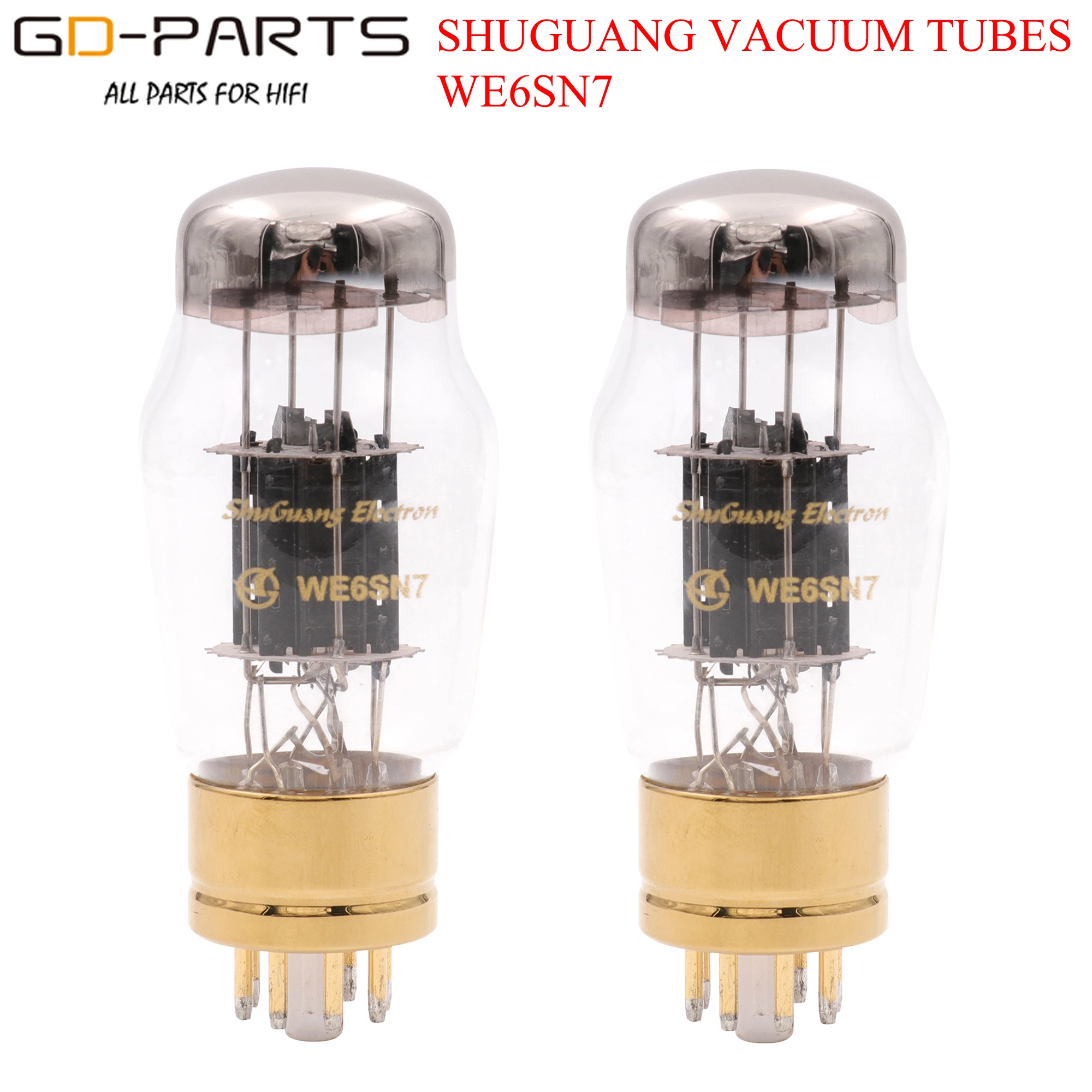 Новые вакуумные трубки SHUGUANG WE6SN7 замена 6SN7 CV181 ECC35 6H8C 6N8P винтажные Hifi аудио