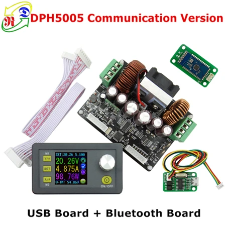 DPS5020 Constant Voltage Current DC- DC Step-down Communication Power Supply Buck Voltage Converter LCD Voltmeter 50V 20A