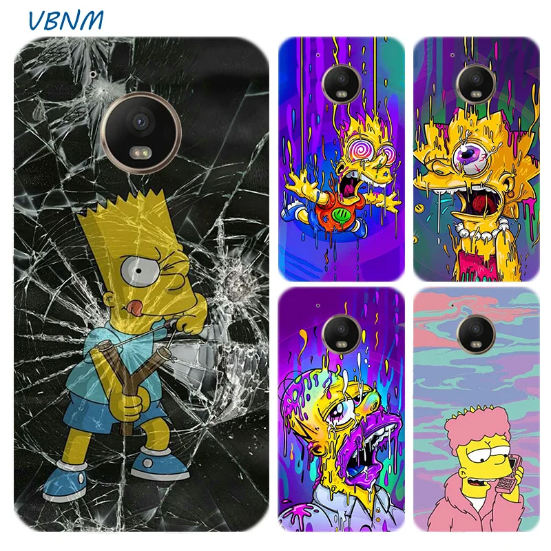 

Special Funny Homer J.Simpsons Printed Riverdale Soft Rubber Case For Motorola Moto G7 Power G6 G5 G5S E4 E5 Plus G4 Play Cover