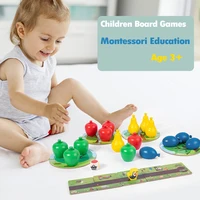 Children Montesorri Board Games Educational Toys Crow Orchard Chess Logical Thinking Interaction Cooperative Memory Game Kid Toy 2