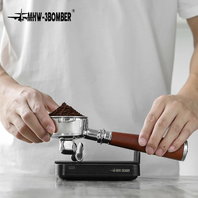 Mhw-3Bomber Black Box Coffee Scale 2Kg Barista Kiegészítők Mérlegelő Szerszámok Konyhai Sütés Eszpresszó Csepp Kávé Készülékek - Image 5