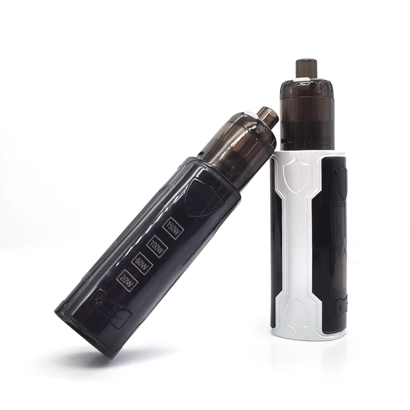

Newest WY150W box mod vape kit with 1800mah build-in Battery 0.3ohm 3.5ml tank 20-150w elecetronic cigarette vapor Kit