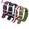 Nylon NATO Watchband Heavy Duty Nylon Canvas Strap 18mm 20mm 22mm Striped Fashion Replacement Watch Band Top Quality ► Photo 2/6