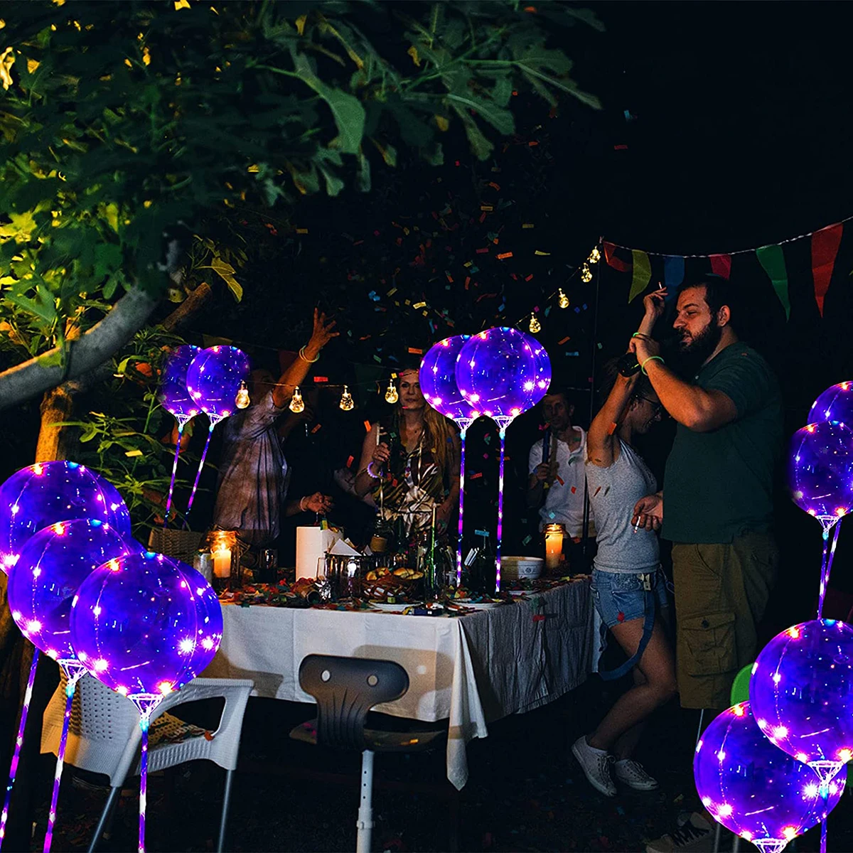 Led Light Balloon Wedding Party  Balloons Led Lights Christmas - 10pcs  Christmas Led - Aliexpress