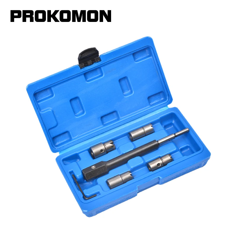 

17PCS 5PCS Diesel Injector Seat Cutter Remover Tool Kit for Delphi Bosch BMW Merc CRD PSA Ford Fiat Peugeot