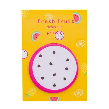 

Cute Fruit N Times Memo Pad Self-Adhesive Food Post Sticky Notes Bookmark Stationery Sticker School Supplies