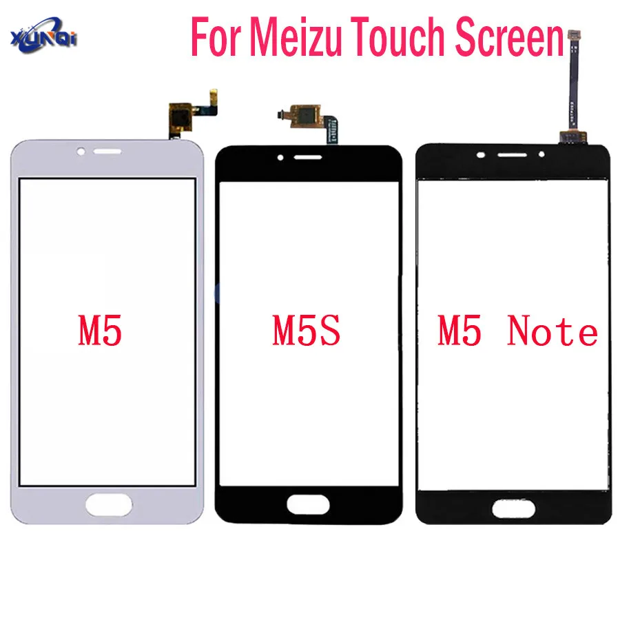 Высококачественная внешняя стеклянная панель Meizu M5s сенсорный экран дигитайзер