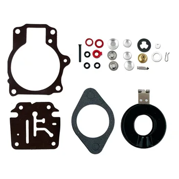 

Carburetor Carb Rebuild Repair Kit With Float 18/20/25/28/30/40/50/55/60/70 HP 1*Carbohydrate Repair Kit With Float