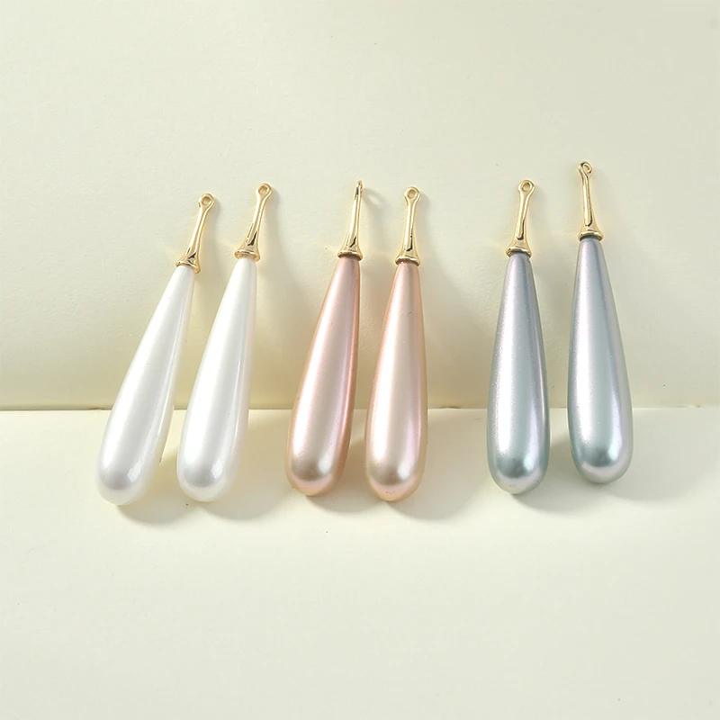 

Min order 12pcs/lot color water drop beads resin beads decoration geometry floating locket charms diy jewelry earring accessory