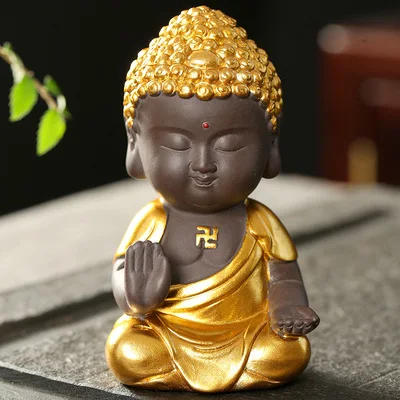 Serene! Details about   Zen Mini Buddhas 3.5" Statues Figurines Home Decor Calm Peace 