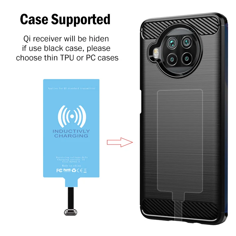 Charger Receiver P30 Lite Support Wireless Charging Charging Case