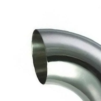 

Stainless Steel 304 57mm 2.25 Sanitary Weld Elbow Exhaust Pipe Fitting 90°
