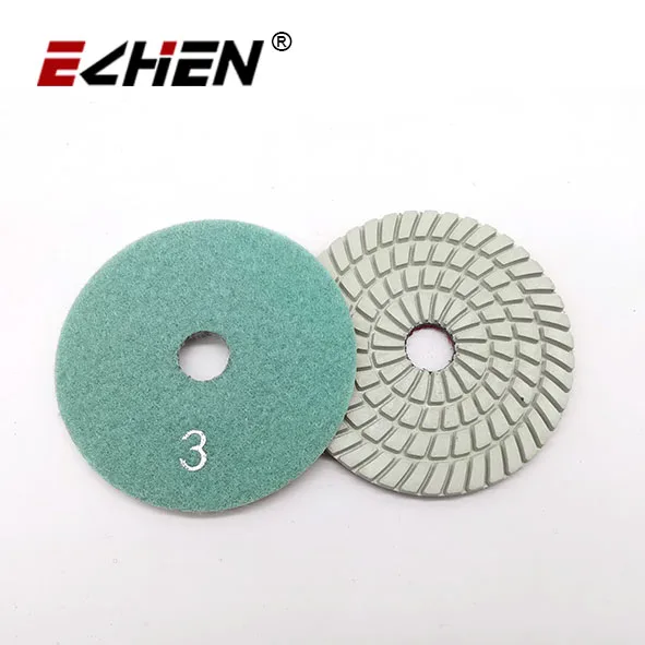 Горячая Распродажа 3 шаг Гибридный полировальный коврик мрамор гранит супер