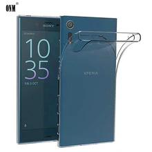 Чехол для sony Xperia XZ XZS TPU Силиконовый прочный прозрачный облегающий Бампер Мягкий чехол для sony Xperia XZ Премиум прозрачная задняя крышка