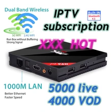 H96 PRO tv BOX+ 1 год IP tv Европа Азия Африка ip tv подписка взрослый x счет арабский abonnement итальянские каналы