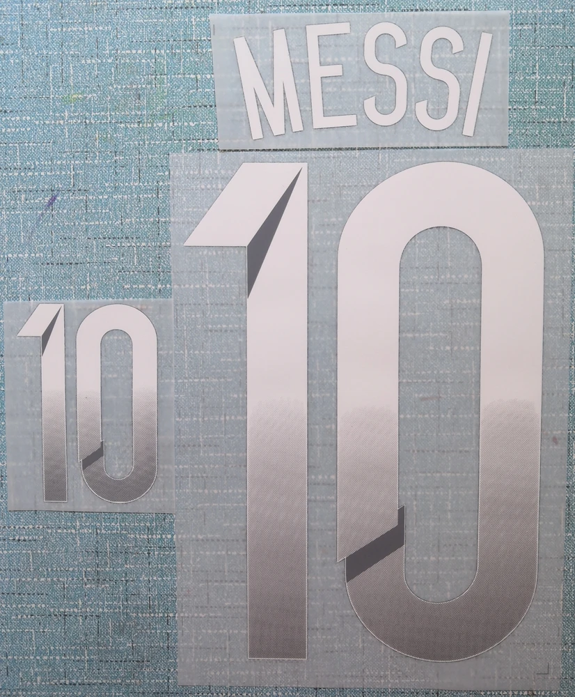 

2015 Argentina away MESSI #10 nameset patch badge