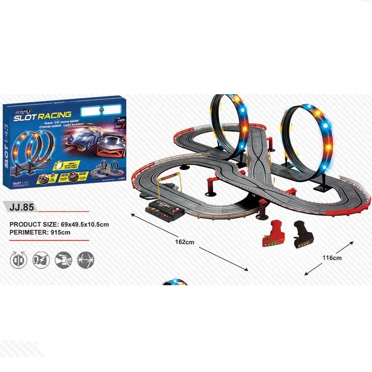 

CHILDREN'S Toy Car Camera Track 1: 43 Concept Car Camera Track Set Transformer Plug Electric Camera Track Car Toy