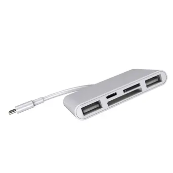 

Mobile Phone Converter USB Interface Multi-Function OTG Adapter SLR Camera USB Adapter Dual USB Design Hot Swap