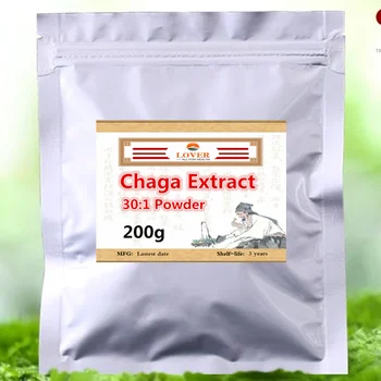 

Organic Chaga Mushroom Extract 30:1 Powder,Russian Inonotus Obliquus Chunks Tree Fungus Extract,Anti Cancer Enhance Immunity