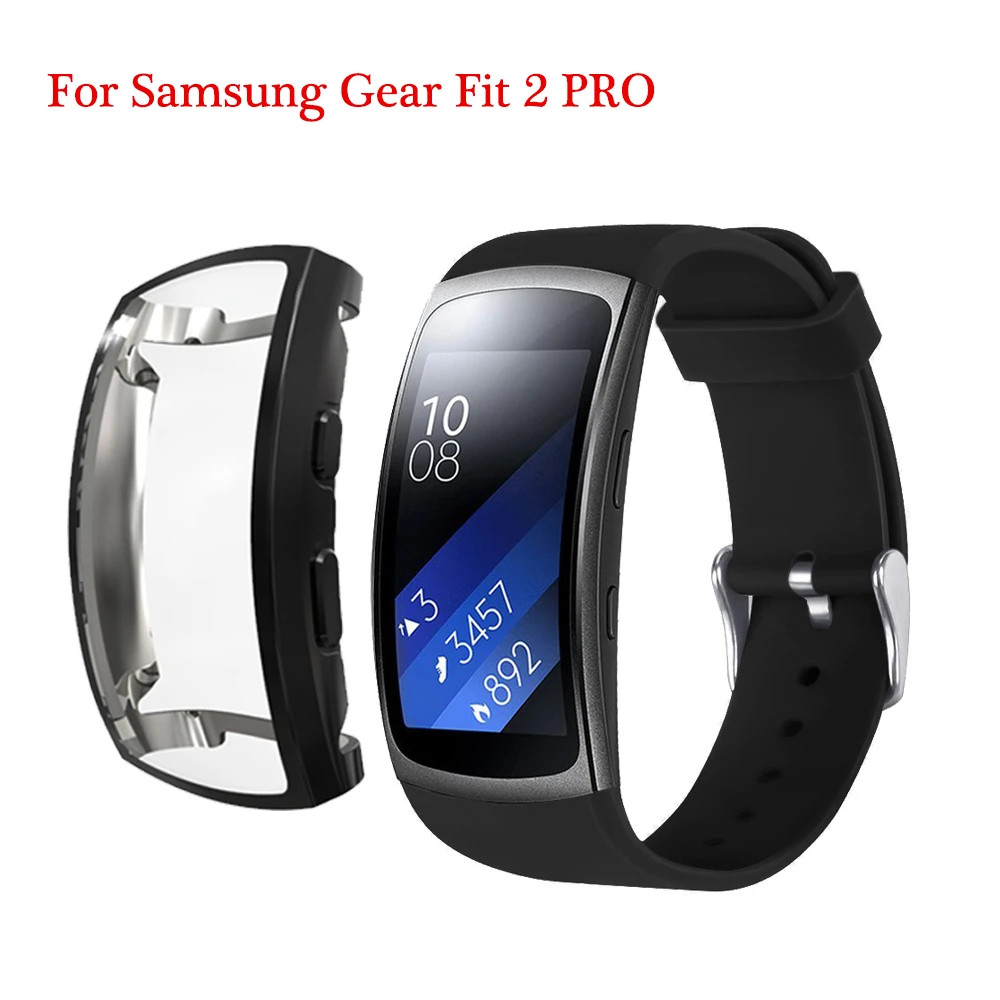 Desacuerdo Mm Masaje Funda protectora para Samsung Gear Fit 2 PRO, carcasa de TPU para pulsera,  SM R360|Accesorios inteligentes| - AliExpress