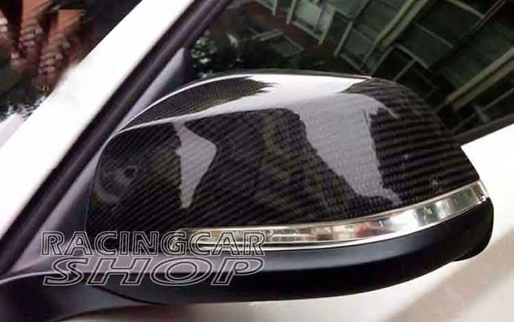 Real carbon fiber Mirror Cover cap 1pair for BMW 5 Series F10 F18 7 Series F01 2014UP