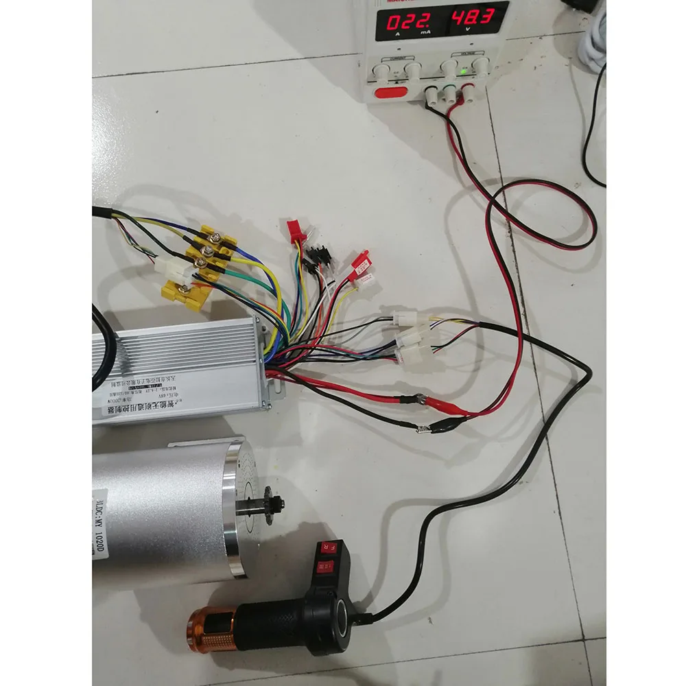 Top 48V 60V 2000W Electric Motor ebike motor Conversion Kit with Brushless Motor Controller for Electric bike/Scooter/tricycle 5