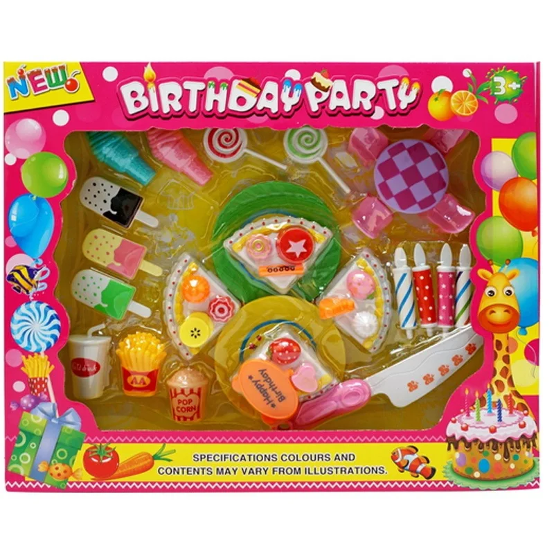 

New Style Children Early Education Play House Toys Gourmet Dessert Afternoon Tea Toy Sets Stall Hot Selling