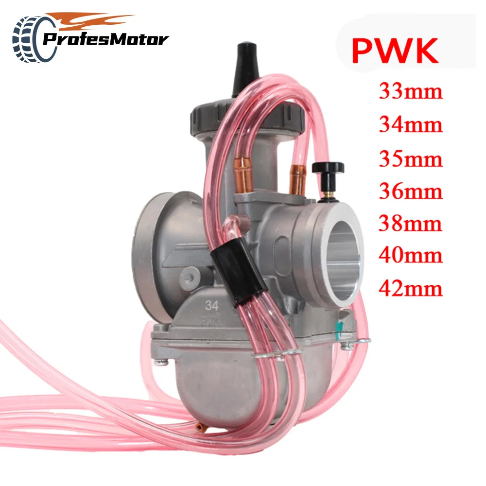 Карбюратор для мотоцикла Keihin Pwk 33-36 38 40 42 мм 4-тактный двигатель гоночные детали