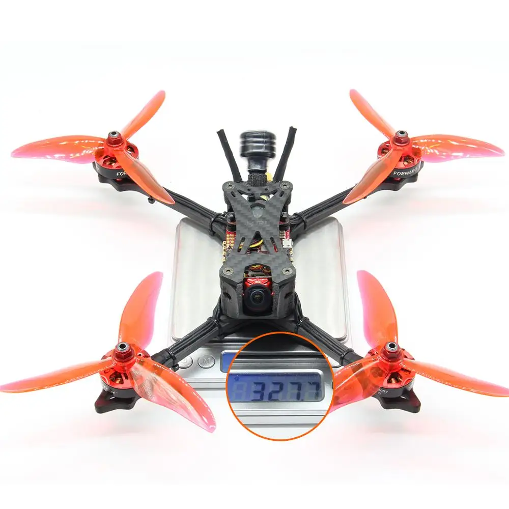 Гоночный Дрон HGLRC Wind5 мощный бесщеточный двигатель Blheli32 60A 4 в 1 F7 FC 2306 2450/1600KV