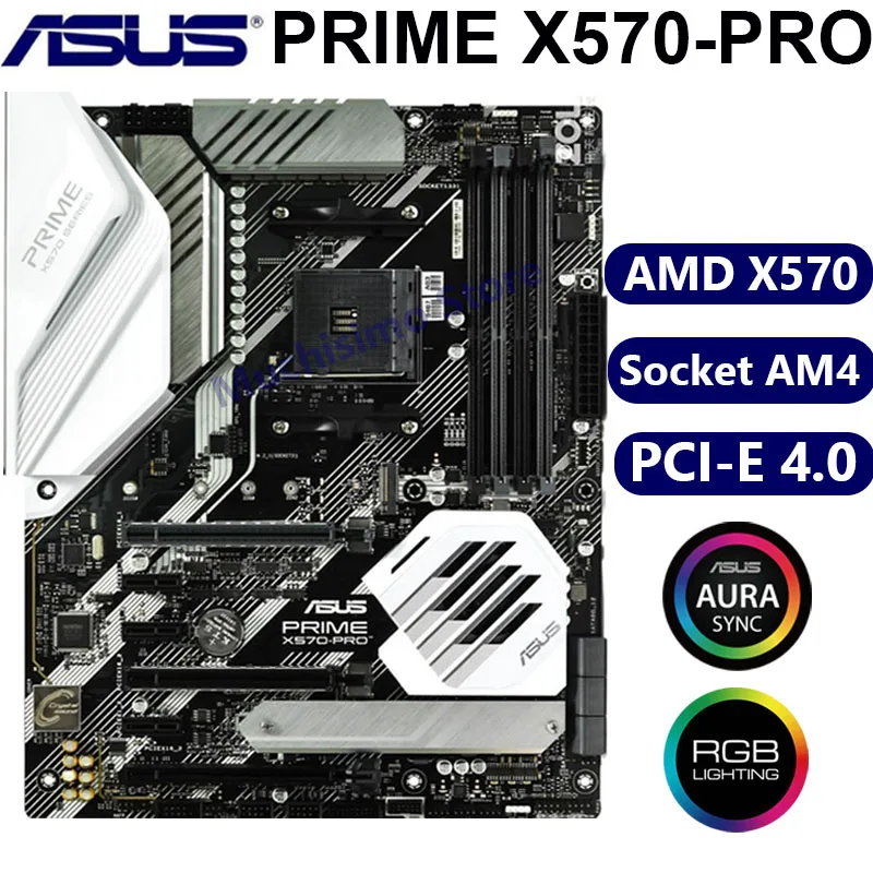 Asus PRIME X570-PRO Motherboard Socket AM4