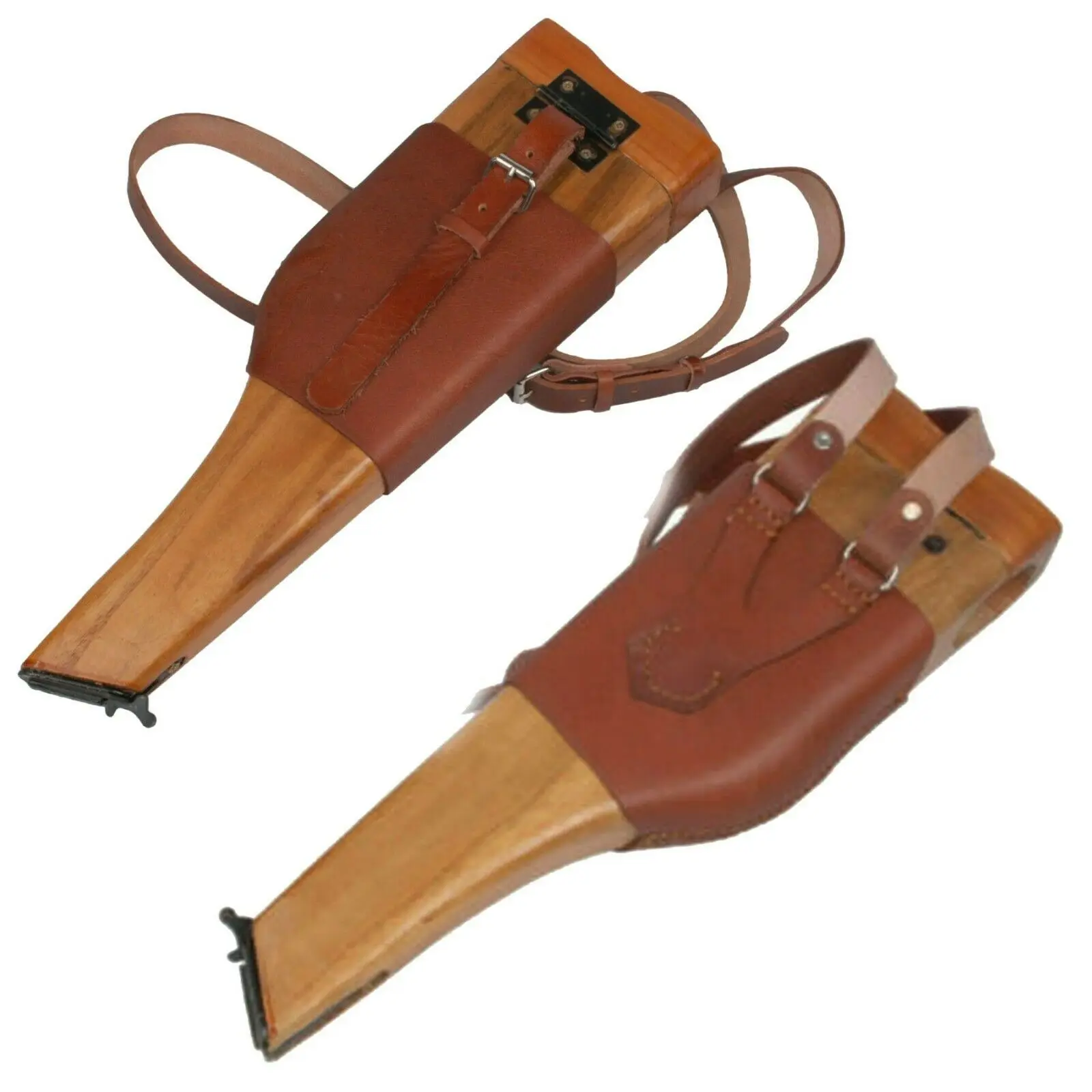 Немецкая кобура MAUSER C96 с ручкой BROOMHANDLE WW2 в наличии деревянное репродукционное