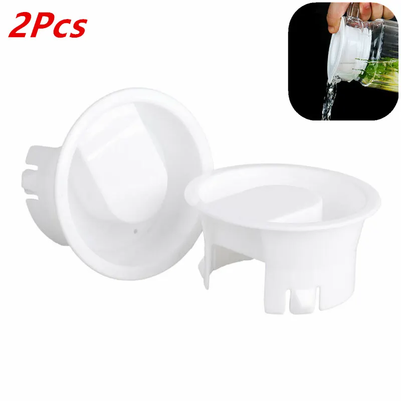 2Pcs Carafe Lids Anti Spill Plastic Covers Dust Proof Kettle Pitcher Stoppers Non Splash Bottle Plugs Leak Caps for Bistro | Дом и сад