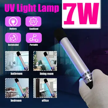 

LED UV Disinfection Lamp Home Handheld Portable UVC Sterilizer Light Tube Bulb