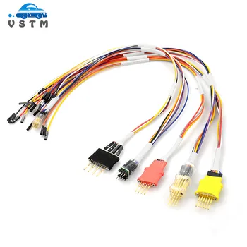 

5pcs cable Wires Pins Probes adapter Supports for iProg/Xprog For ECU In-Circuit Without Soldering
