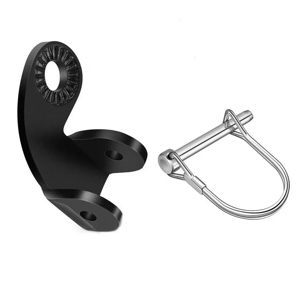 Coupleur D’attelage Universel Pour Remorque Vélo Burley – Acier, Noir, Installation Facile