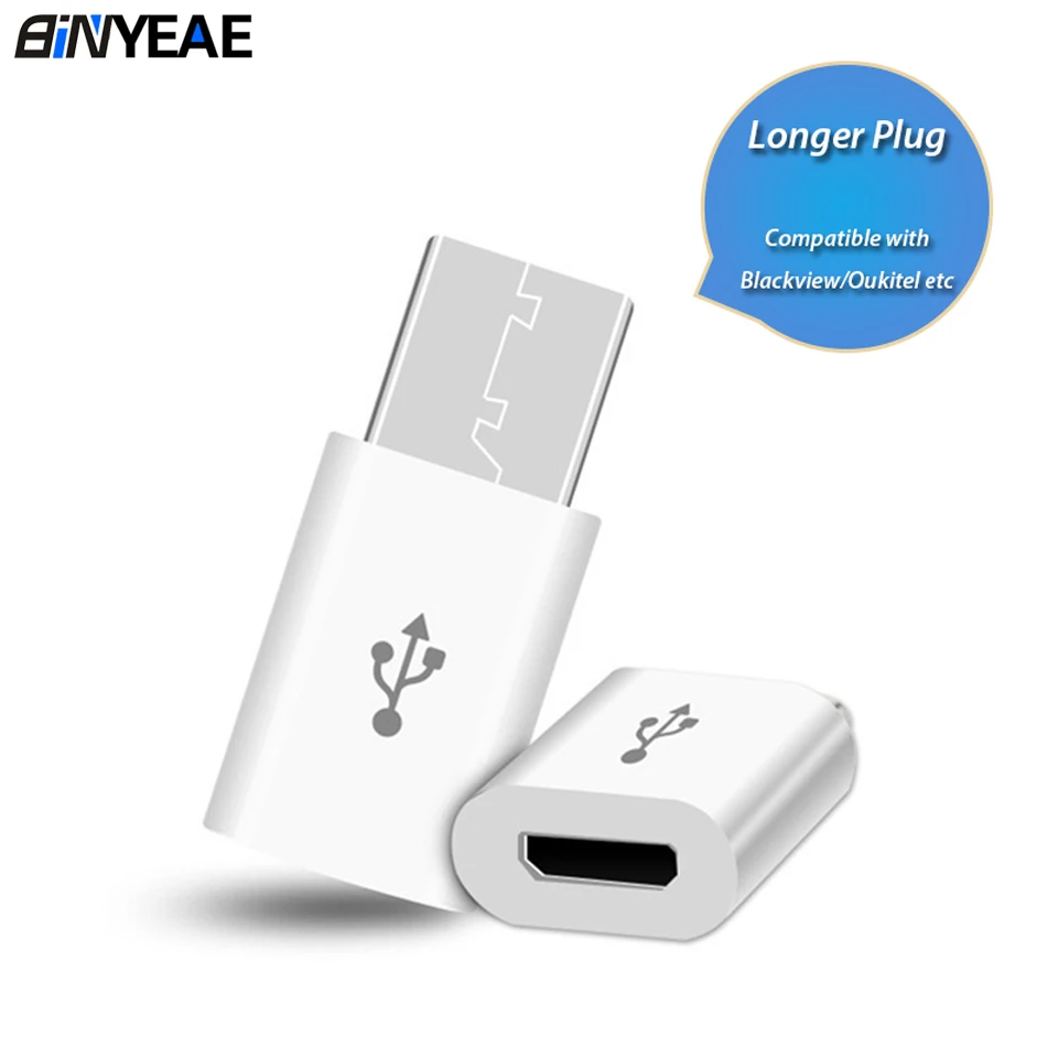 Мобильный телефон адаптер для Blackview BV9900 A80 Pro Oukitel USB Type C Micro мини разъем