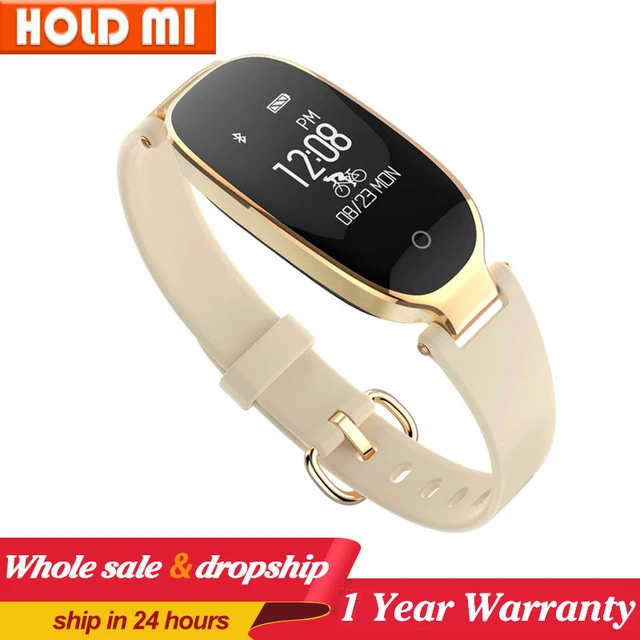 S3 Women Smart Watch Lady Smart Bracelet IP67 Waterproof Heart Rate Monitor  Fitness Tracker Smartwatch Relogio for Android IOS - AliExpress